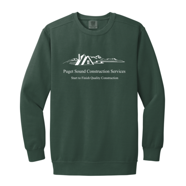 1566 Garment-Dyed Adult Crewneck Sweatshirt - Image 2