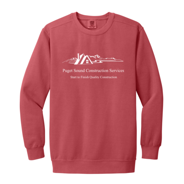 1566 Garment-Dyed Adult Crewneck Sweatshirt - Image 3