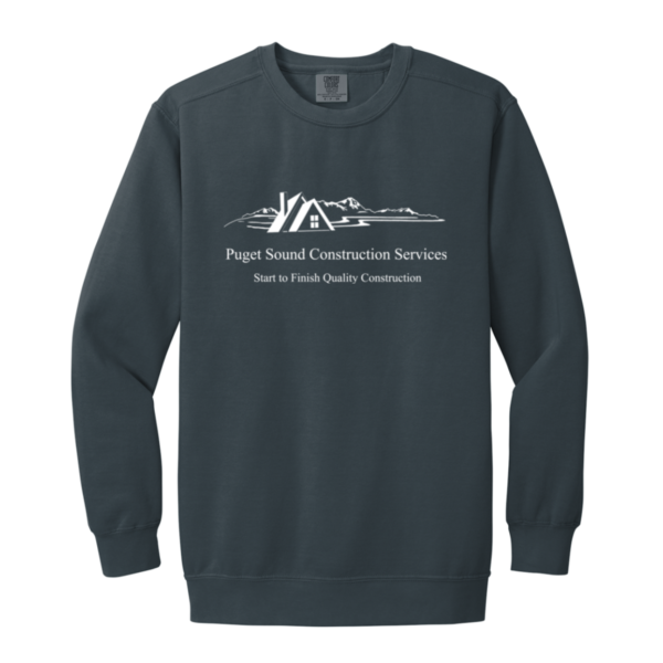 1566 Garment-Dyed Adult Crewneck Sweatshirt - Image 4