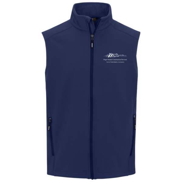 CE701 Core 365 Mens Cruise Two-Layer Fleece Bonded Soft Shell Vest - Image 3