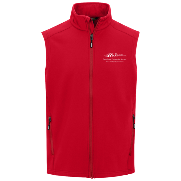 CE701 Core 365 Mens Cruise Two-Layer Fleece Bonded Soft Shell Vest - Image 4