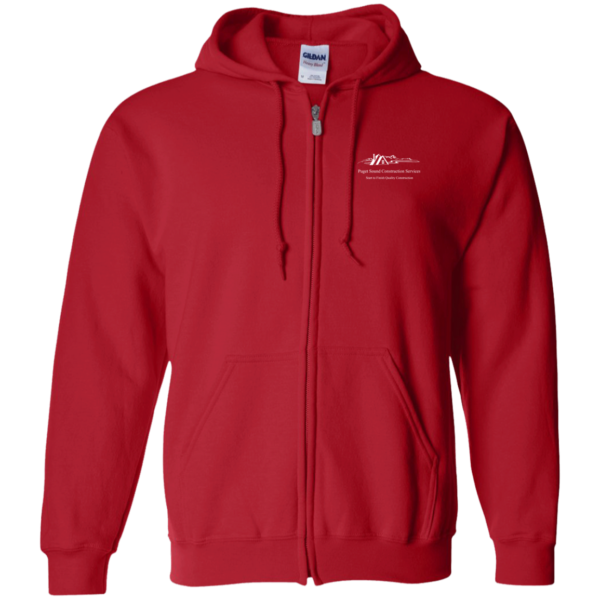 G186 Zip Up Hooded Sweatshirt