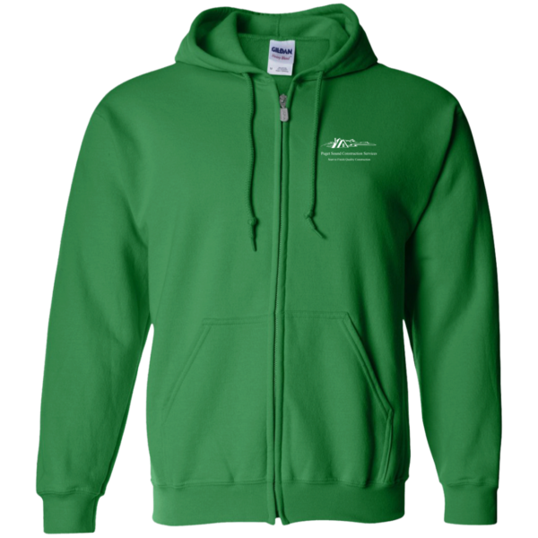 G186 Zip Up Hooded Sweatshirt - Image 8
