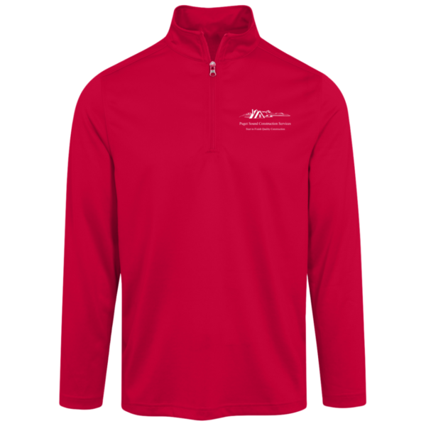 M748 Harriton Mens Advantage Plus Quarter Zip - Image 4