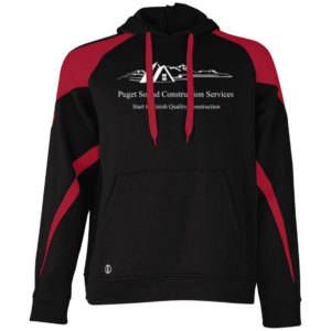229546 Athletic Colorblock Fleece Hoodie