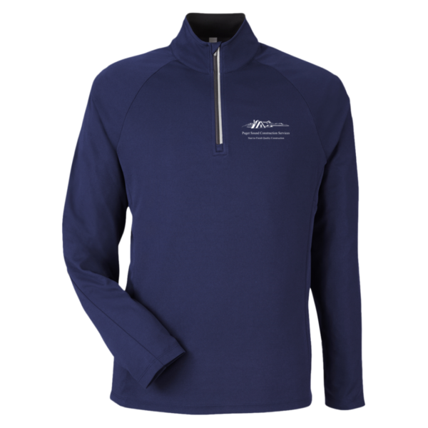 CE418 Core 365 Mens Origin Pique Quarter Zip - Image 3