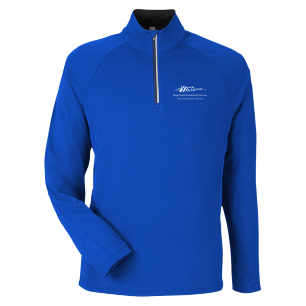 CE418 Core 365 Mens Origin Pique Quarter Zip - Image 6