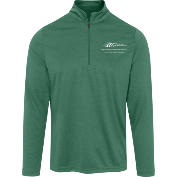 TT31H Team 365 Mens Heather Quarter Zip - Image 4
