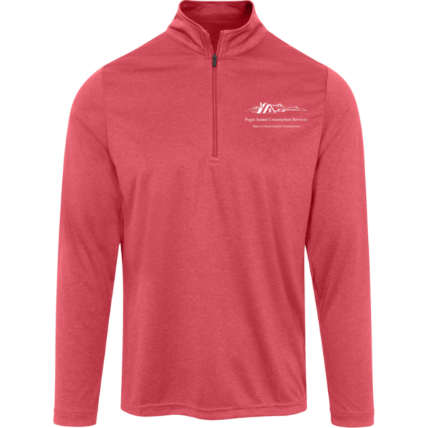 TT31H Team 365 Mens Heather Quarter Zip - Image 6