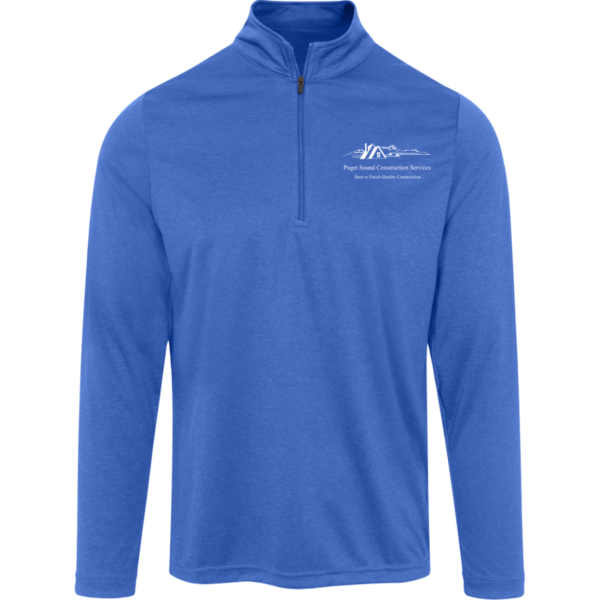 TT31H Team 365 Mens Heather Quarter Zip - Image 7