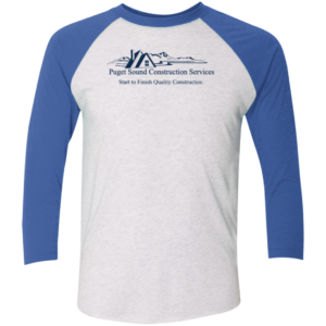 CLOSEOUT - NL6051 Tri-Blend 3/4 Sleeve Raglan T-Shirt