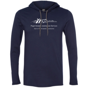 987 Gildan LS T-Shirt Hoodie